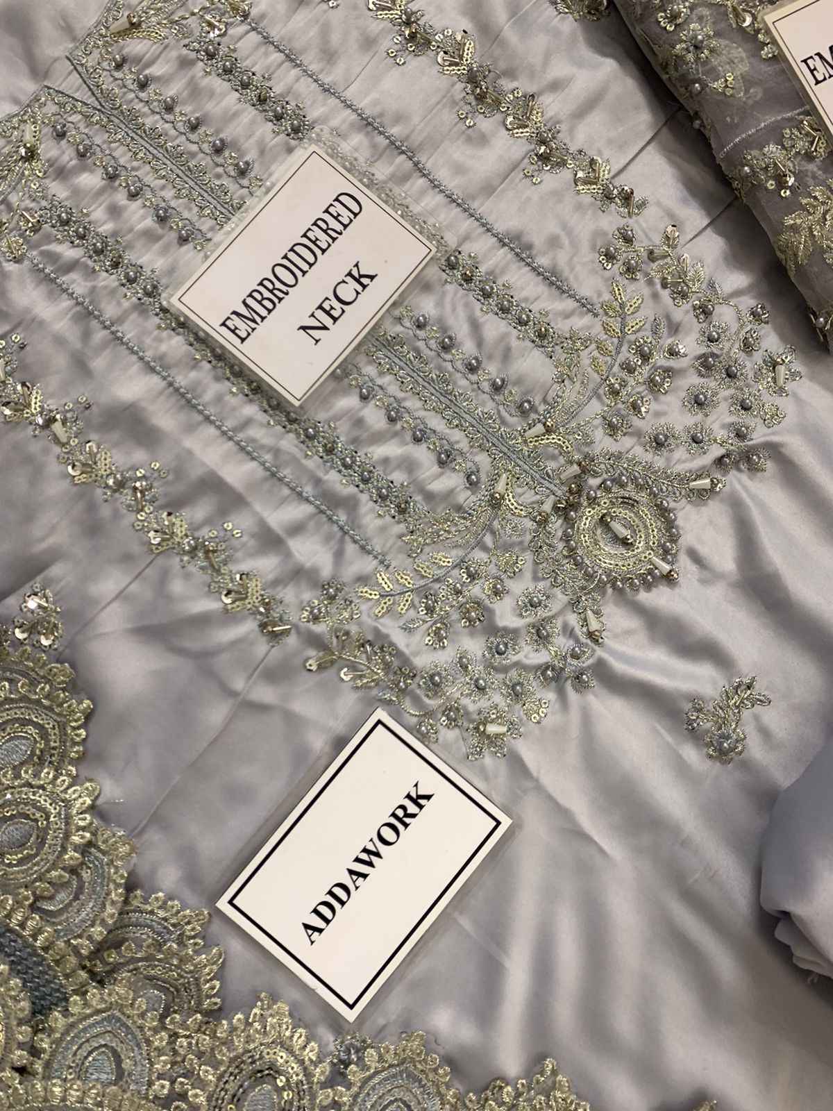 MUSHQ BRAND LUXURY Weeding  Collection Embroidered Suit