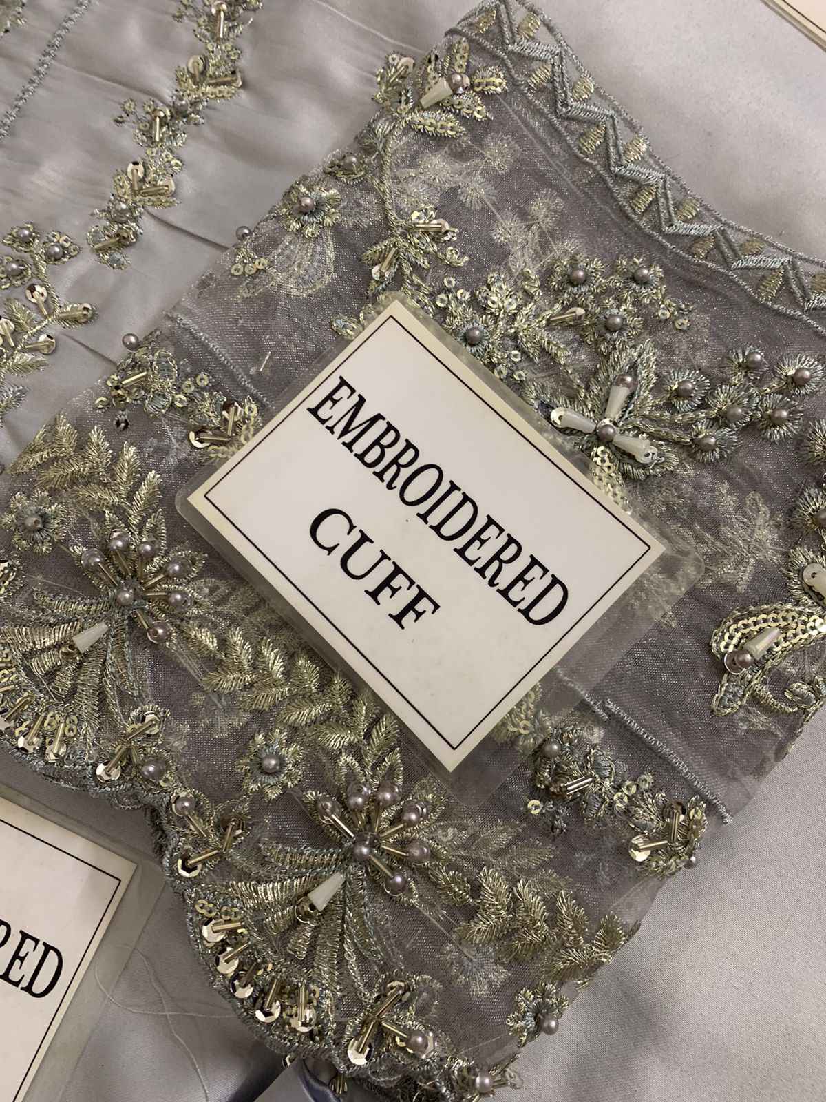 MUSHQ BRAND LUXURY Weeding  Collection Embroidered Suit