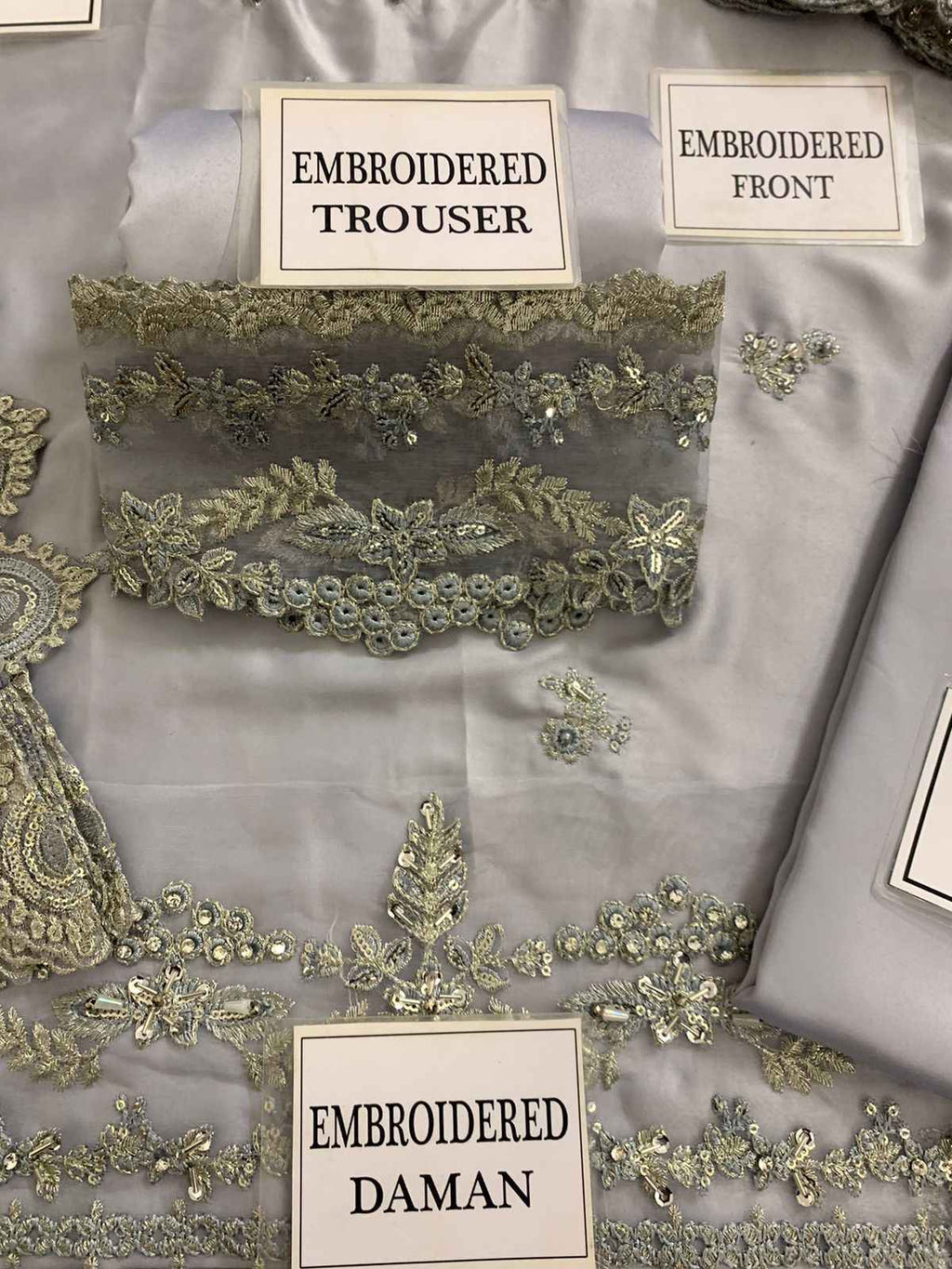 MUSHQ BRAND LUXURY Weeding  Collection Embroidered Suit