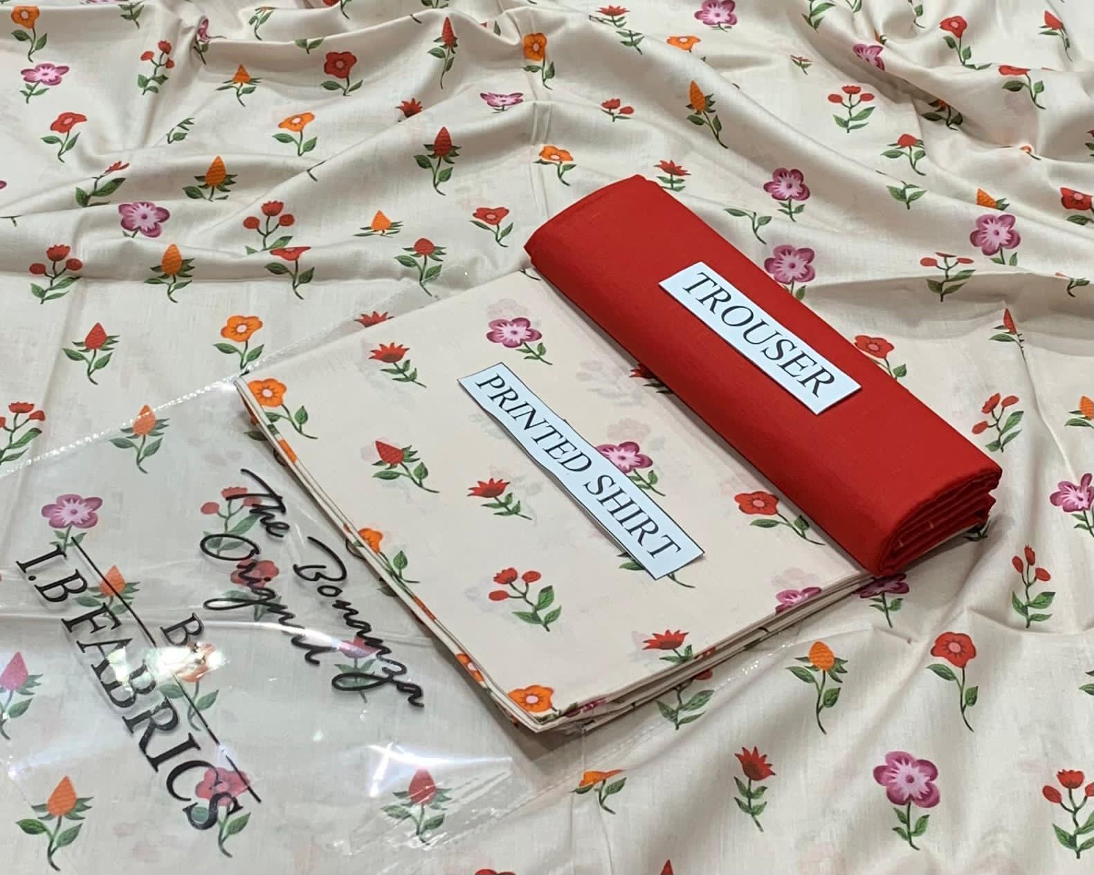 🌿 I.B Fabrics – Lawn Bonanza 2PC Suit (Article-26)