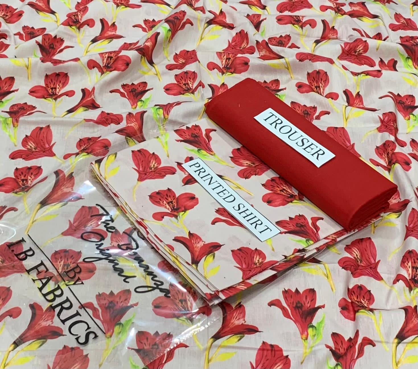 🌿 I.B Fabrics – Lawn Bonanza 2PC Suit (Article-27)