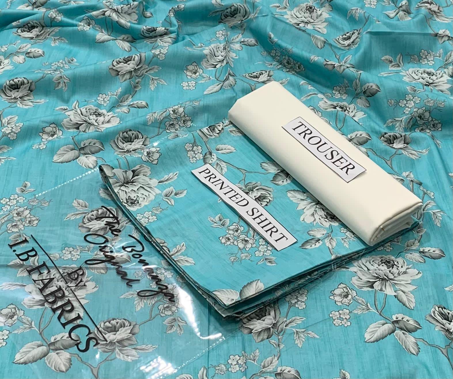 🌿 I.B Fabrics – Lawn Bonanza 2PC Suit (Article-32)