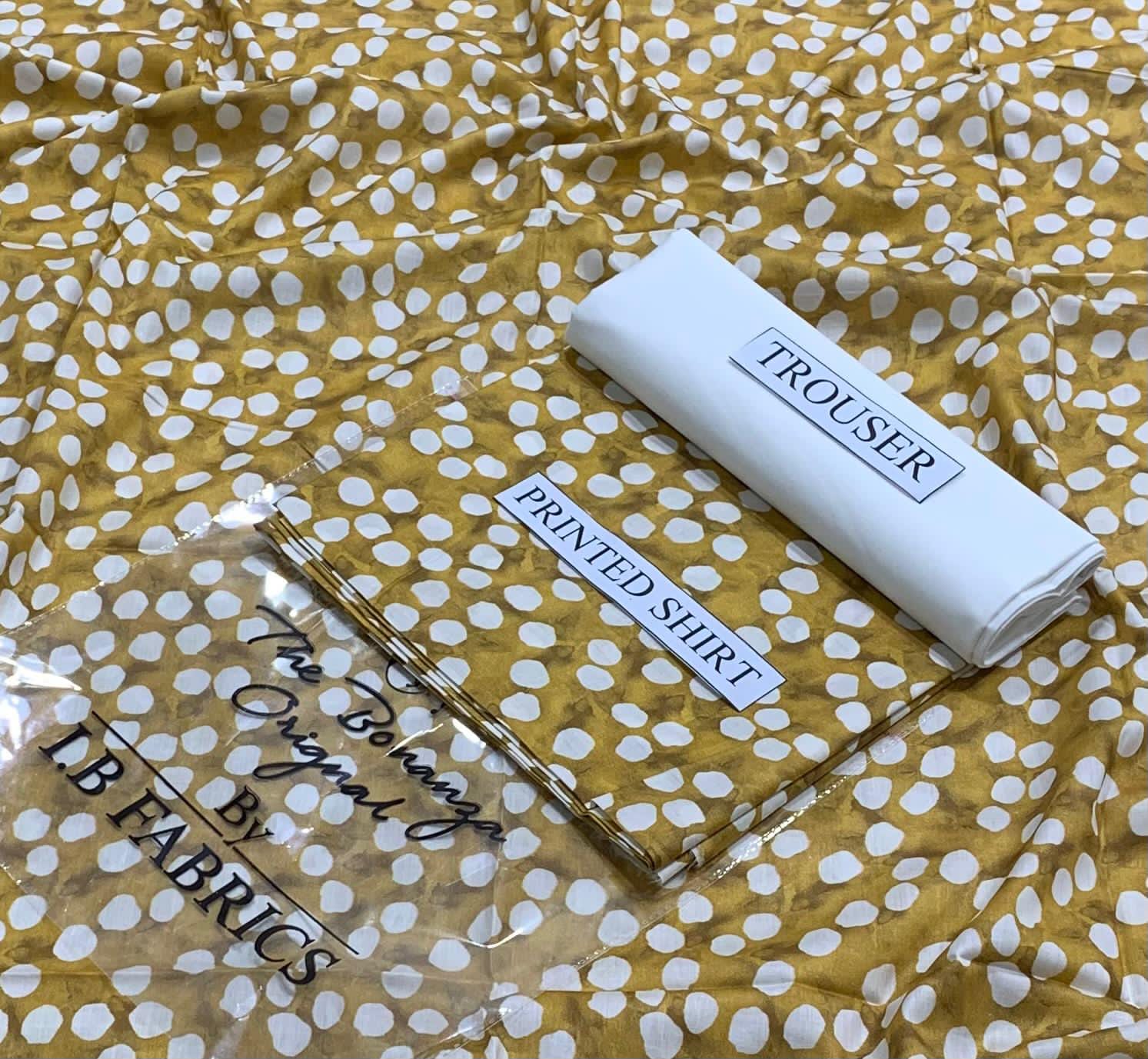 🌿 I.B Fabrics – Lawn Bonanza 2PC Suit (Article-35)