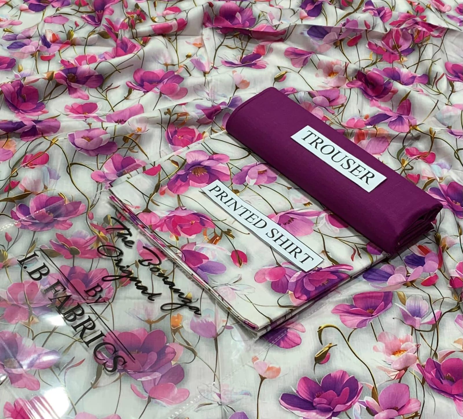 🌿 I.B Fabrics – Lawn Bonanza 2PC Suit (Article-39)