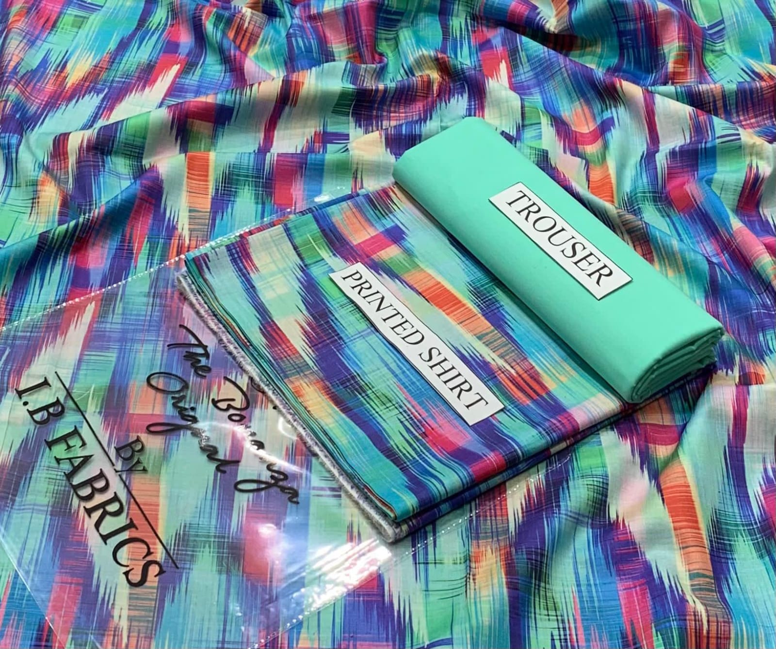 🌿 I.B Fabrics – Lawn Bonanza 2PC Suit (Article-53)