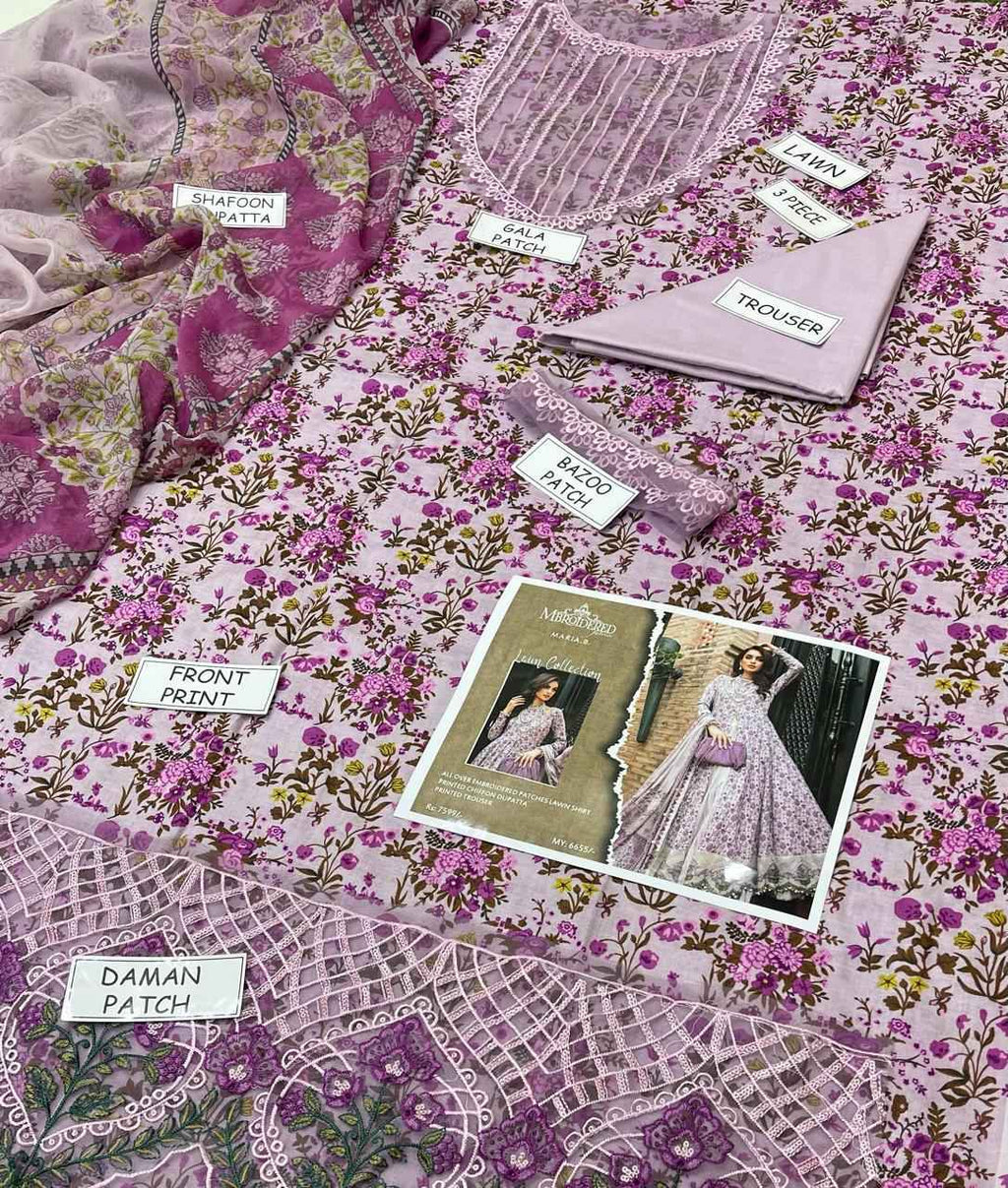 MARIA.B – Embroidered Lawn 3PC Collection
