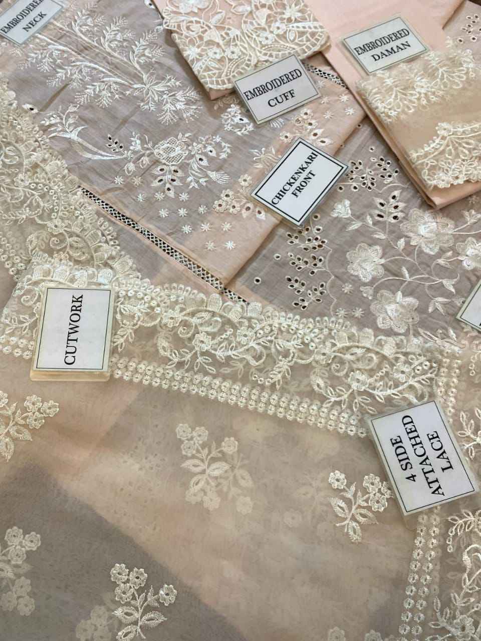 IMROZIA Sareen Chickenkari Collection