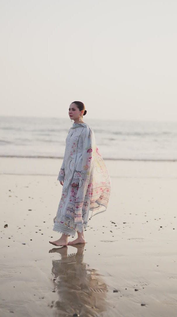 QALAMKAR | Chikankari Luxe Lawn – Elegance in Every Thread