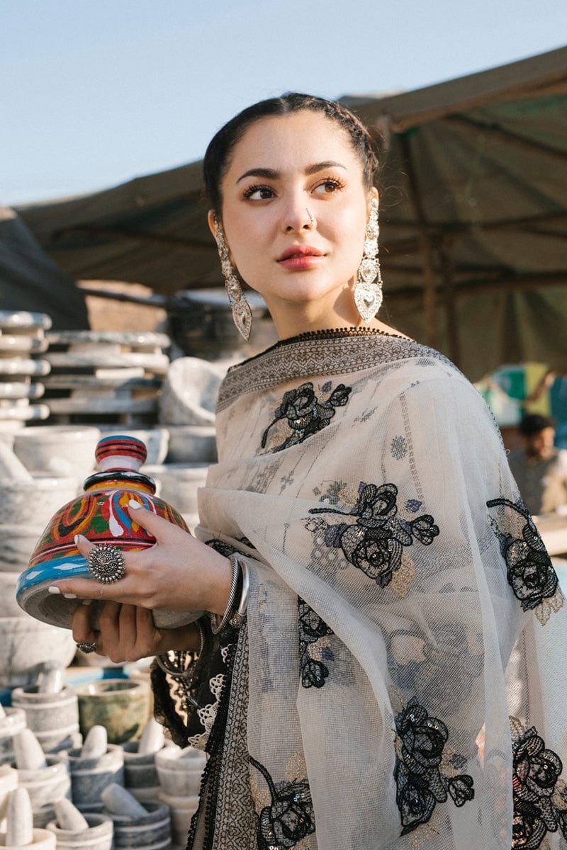 QALAMQAR | Luxury Lawn Collection – Article #QL-D05-AABROO